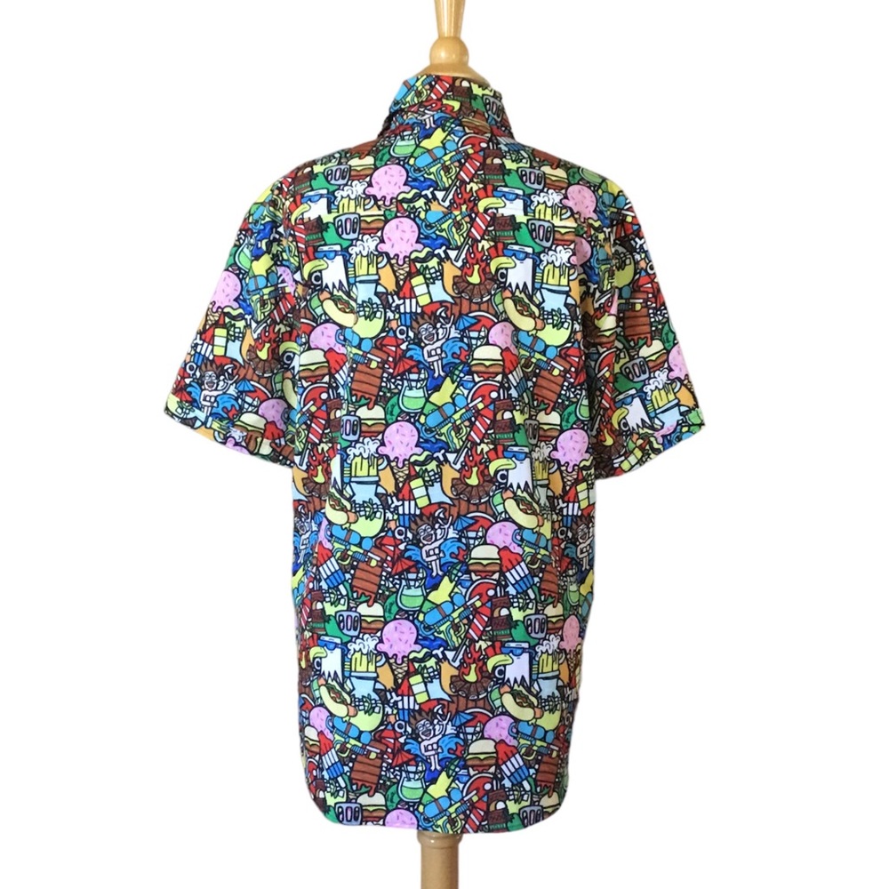RSVLTS The Roosevelts Dare Mighty Things Darty in the USA Casual Button Shirt - Picture 3 of 14